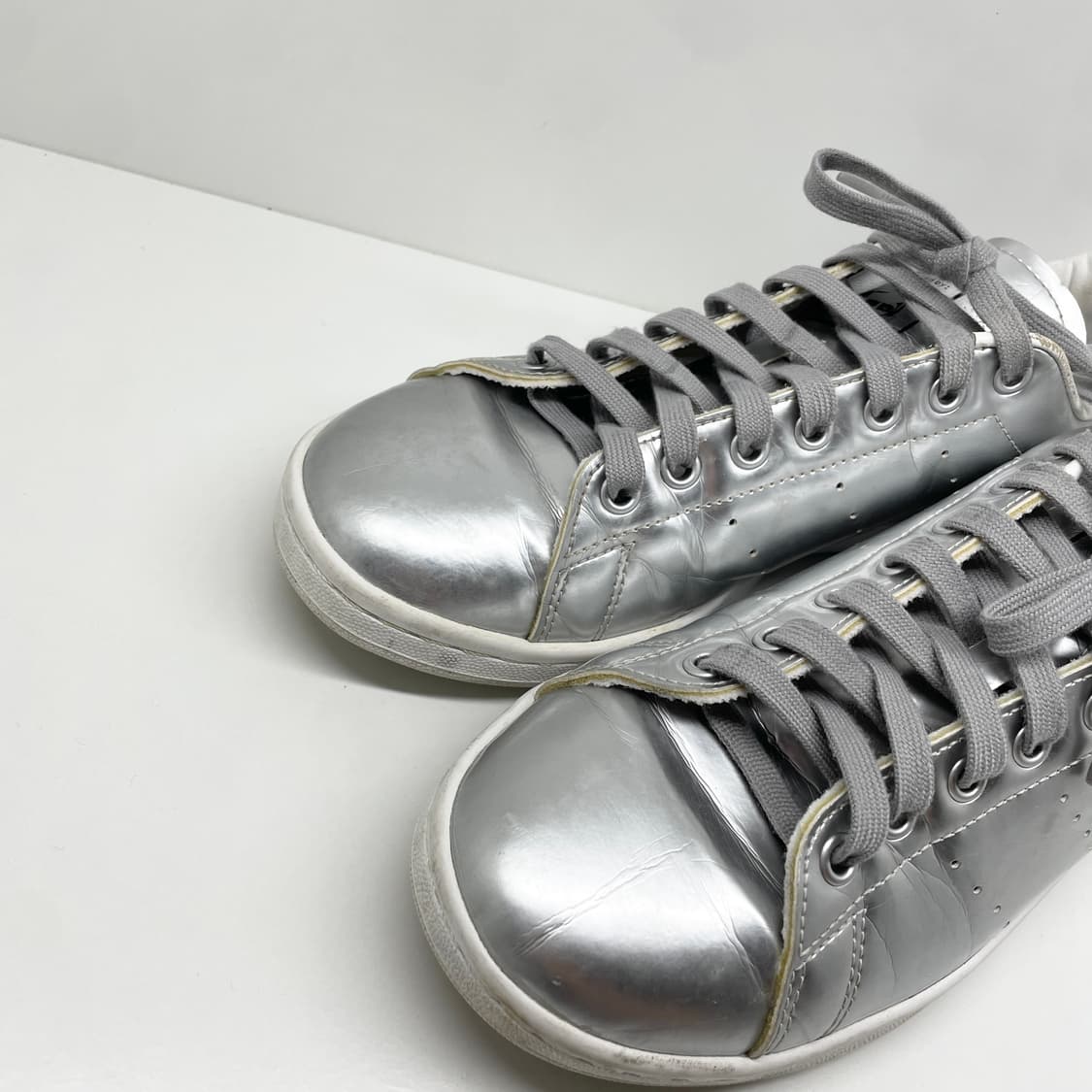 아디다스 스탠스미스 실버 메탈  상품이미지2