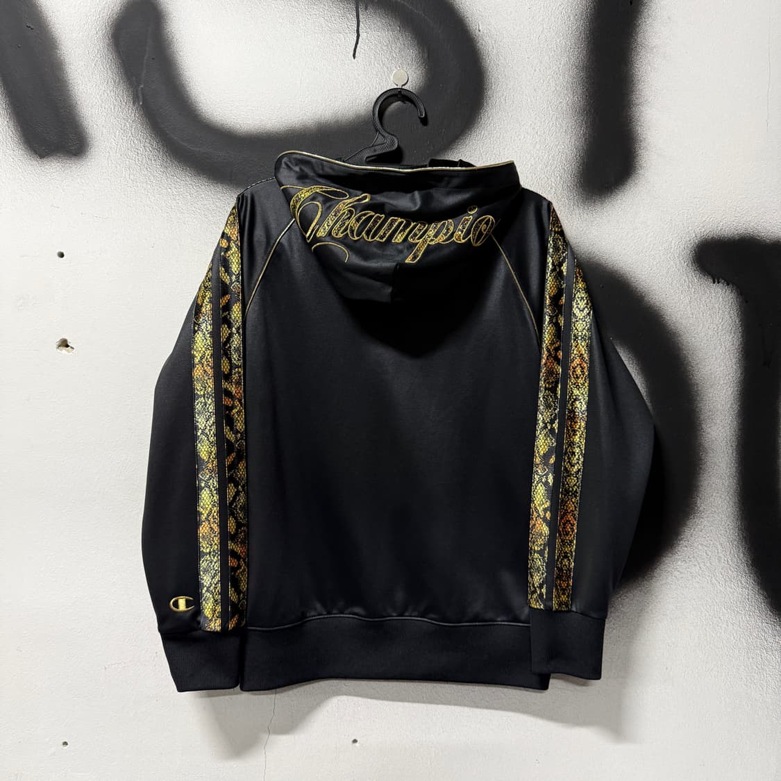 챔피온 재팬 골드 파에톤 파이톤 디테일 져지 저지 집업 후디 상품이미지2