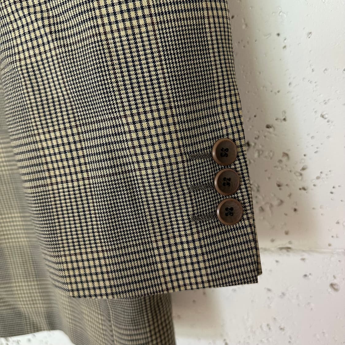 100 YSL 입생로랑 체크 블레이저 상품이미지3