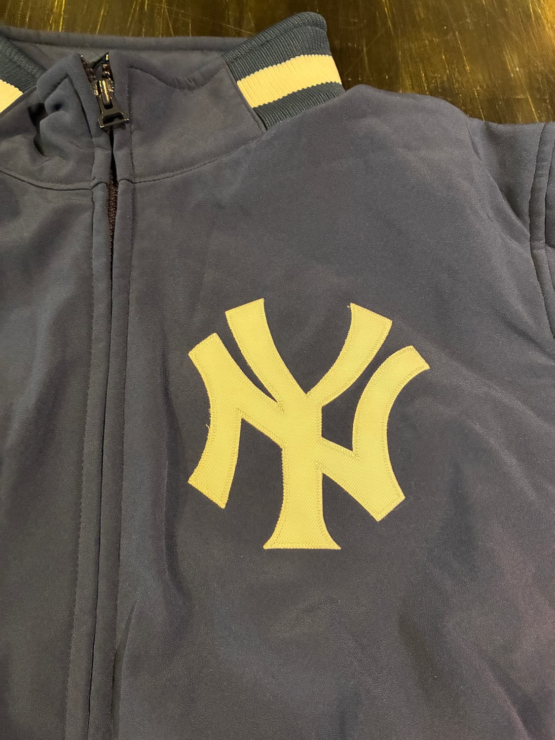 L) 마제스틱 애슬래틱 웍스 양키스 바시티 트랙탑 상품이미지2