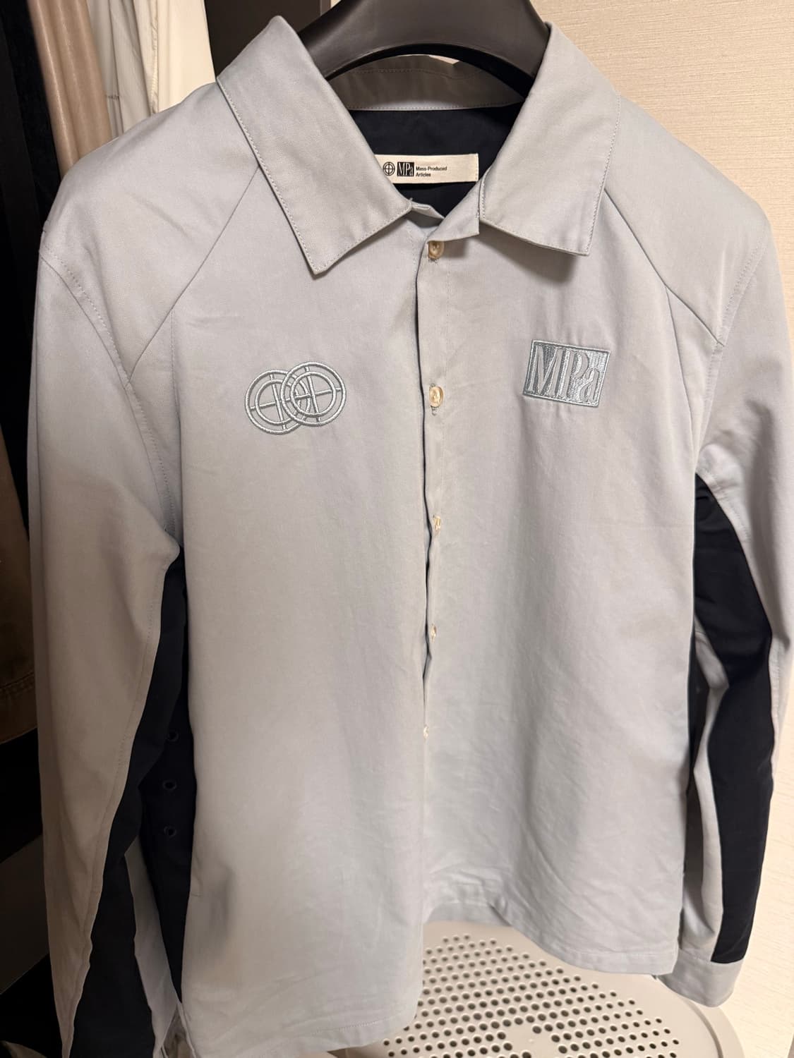 MPa RESISTANCE UTILITY SHIRT (BLUE GREY) 상품이미지3