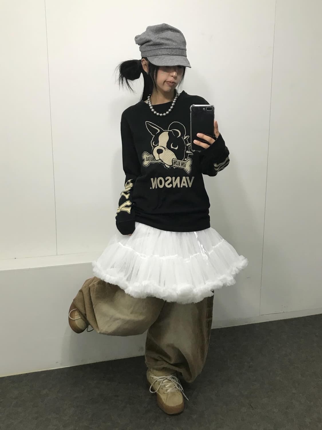 Vanson Leathers Dog&Bone Patch L/S 상품이미지3