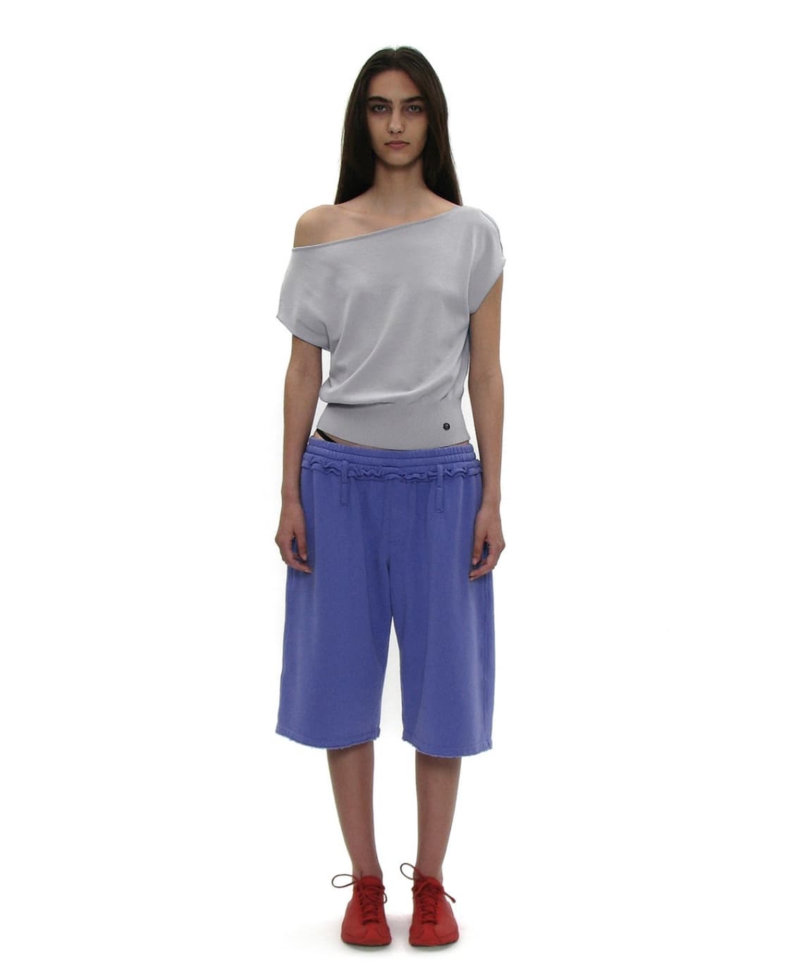 파르티멘토우먼 오프숄더 니트 탑 상품이미지2