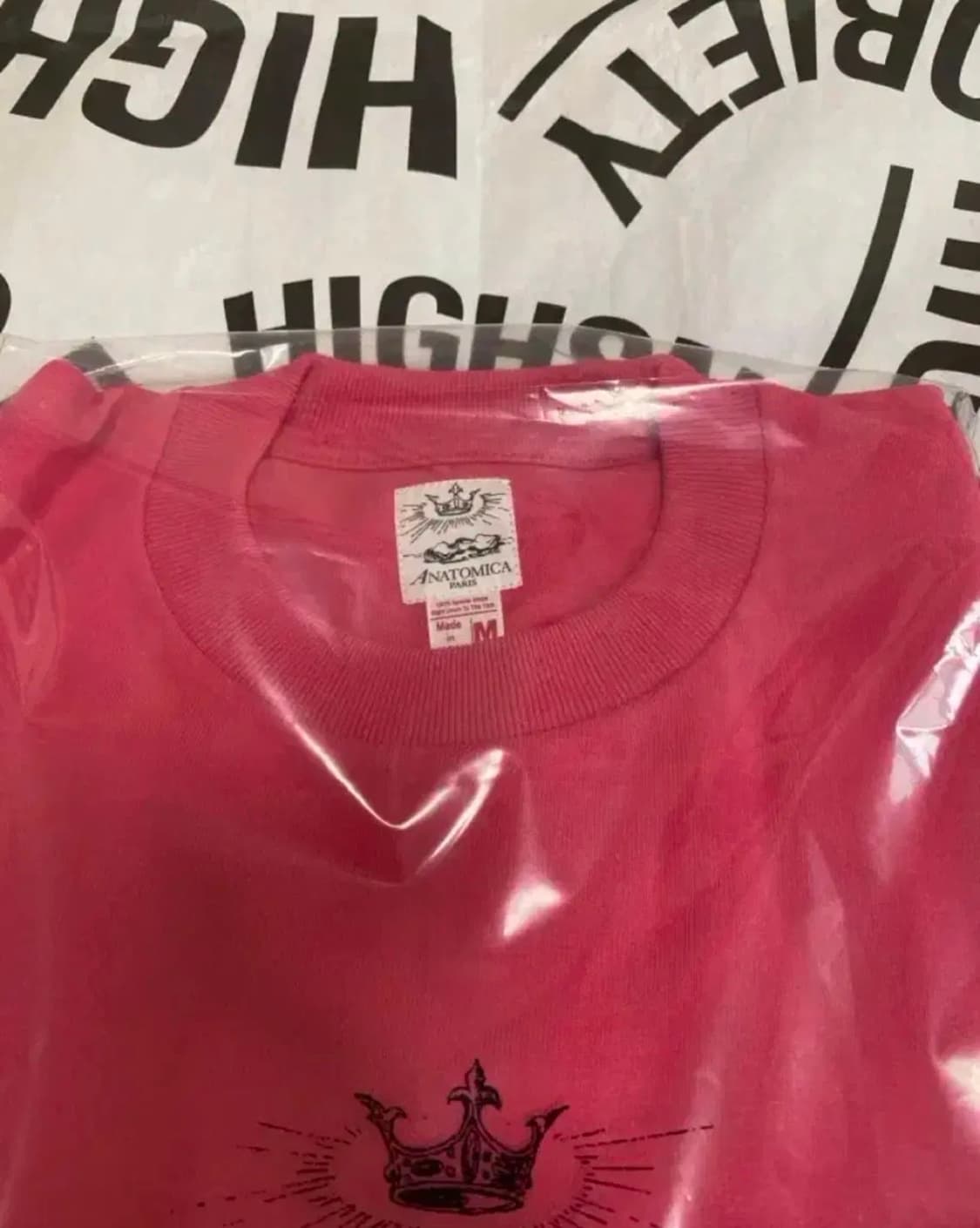 [M] Anatomica Pocket Tee Pink (아나토미카) 상품이미지5
