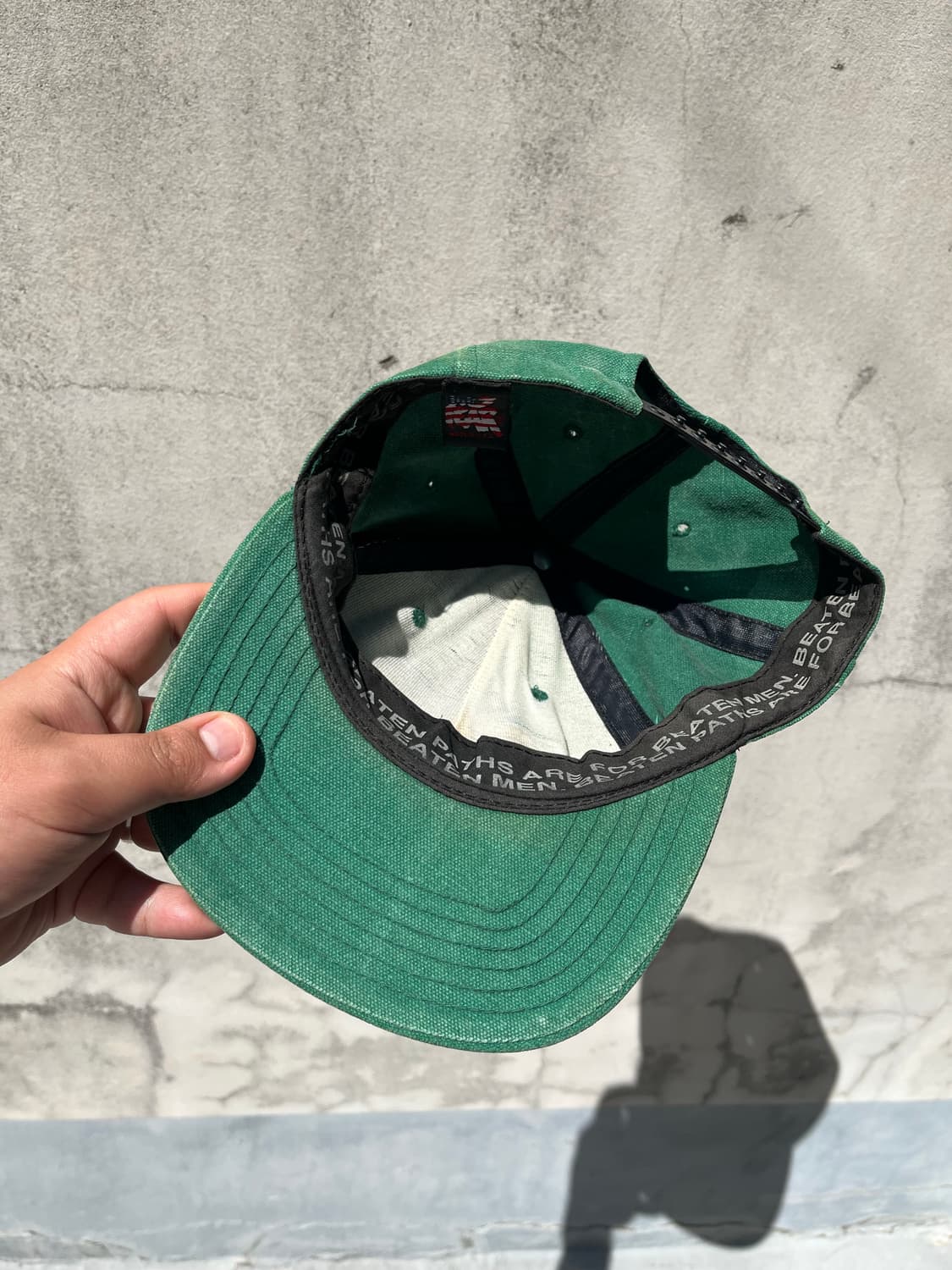1990s No Fear  Green Faded Cap 상품이미지3