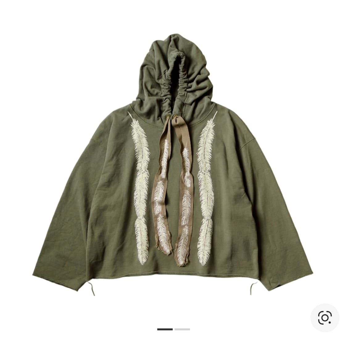 1)kapital 페더 후드티(교환도 받음) 상품이미지1