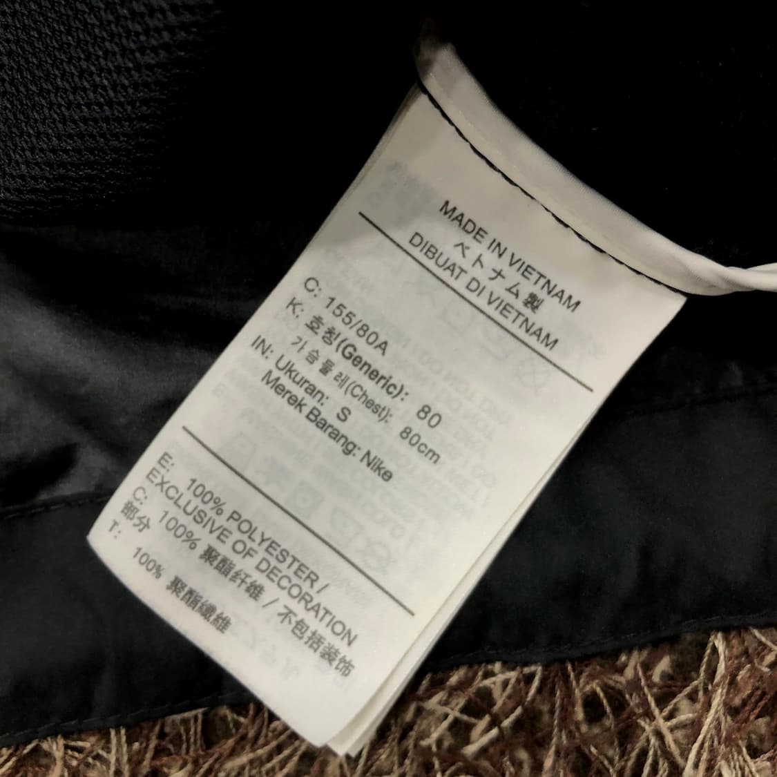  S 나이키 여성 윈드러너 크롭 후드 바람막이 자켓 상품이미지5