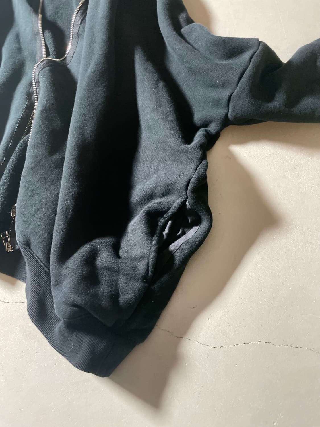 지에다  오버핏 후드 집업 상품이미지3