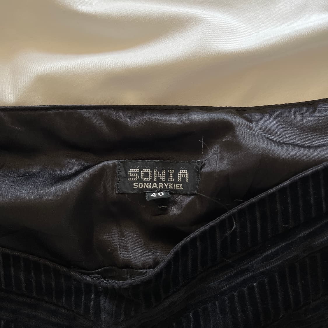 SONIARYKIEL velvet skirt 상품이미지5