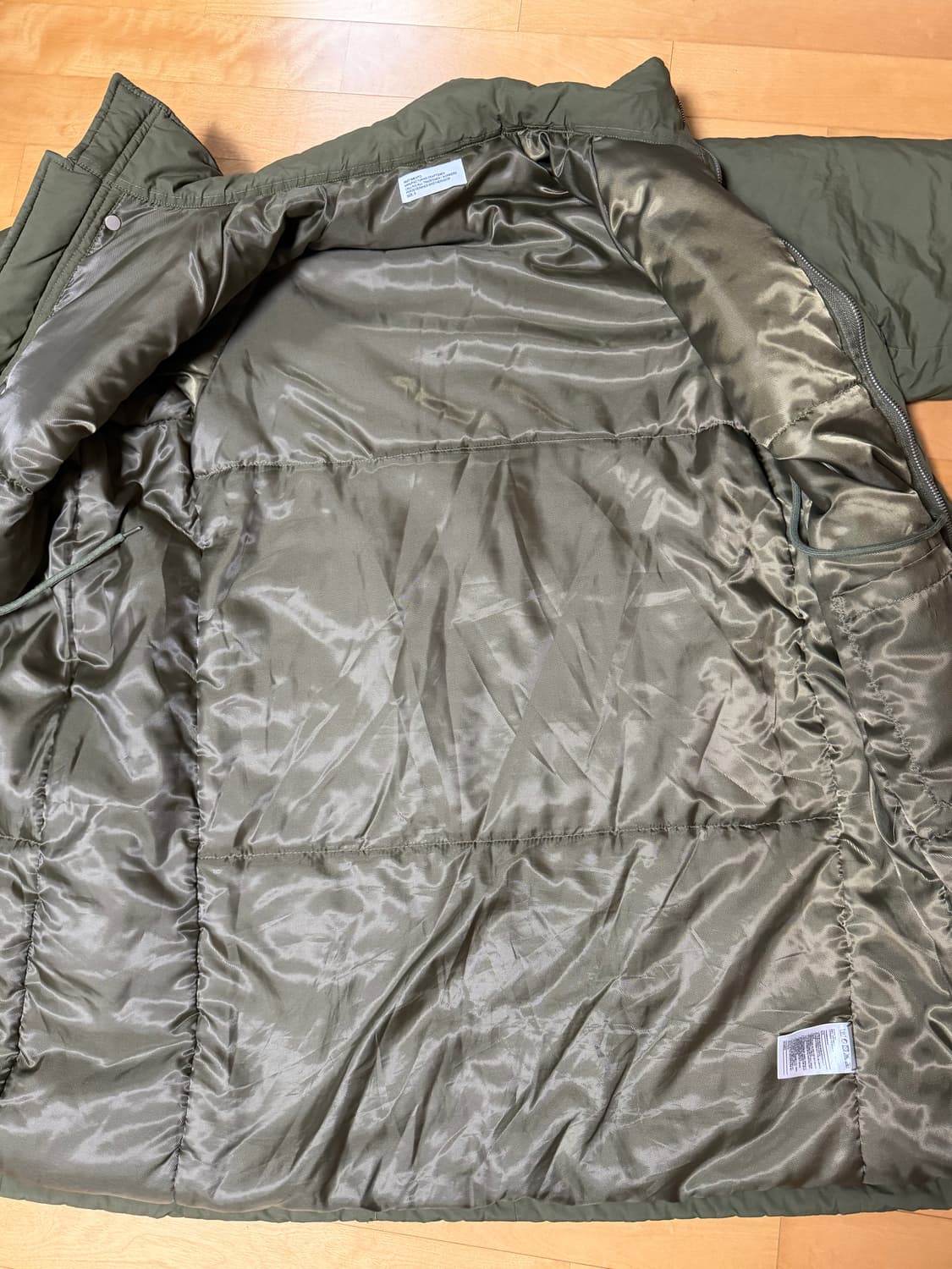 파르티멘토3M신슐레이트 개파카 롱야상 상품이미지3