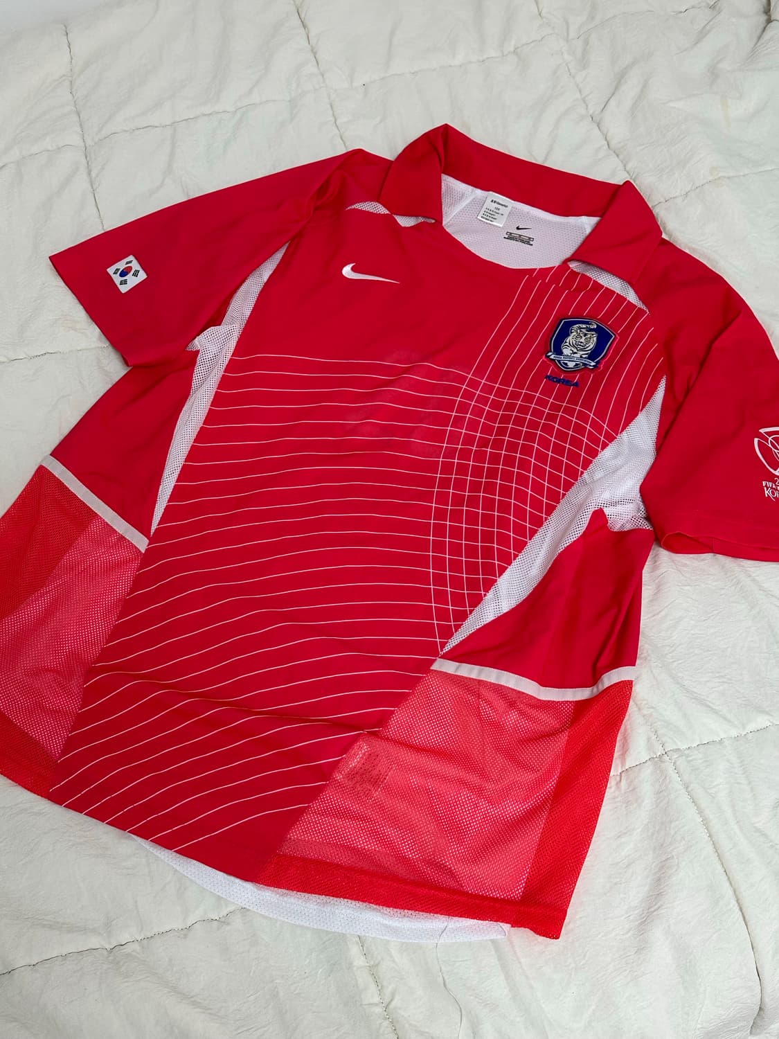 2002 한일 월드컵 국대 나이키 선수 지급용 홍명보 라지 상품이미지1