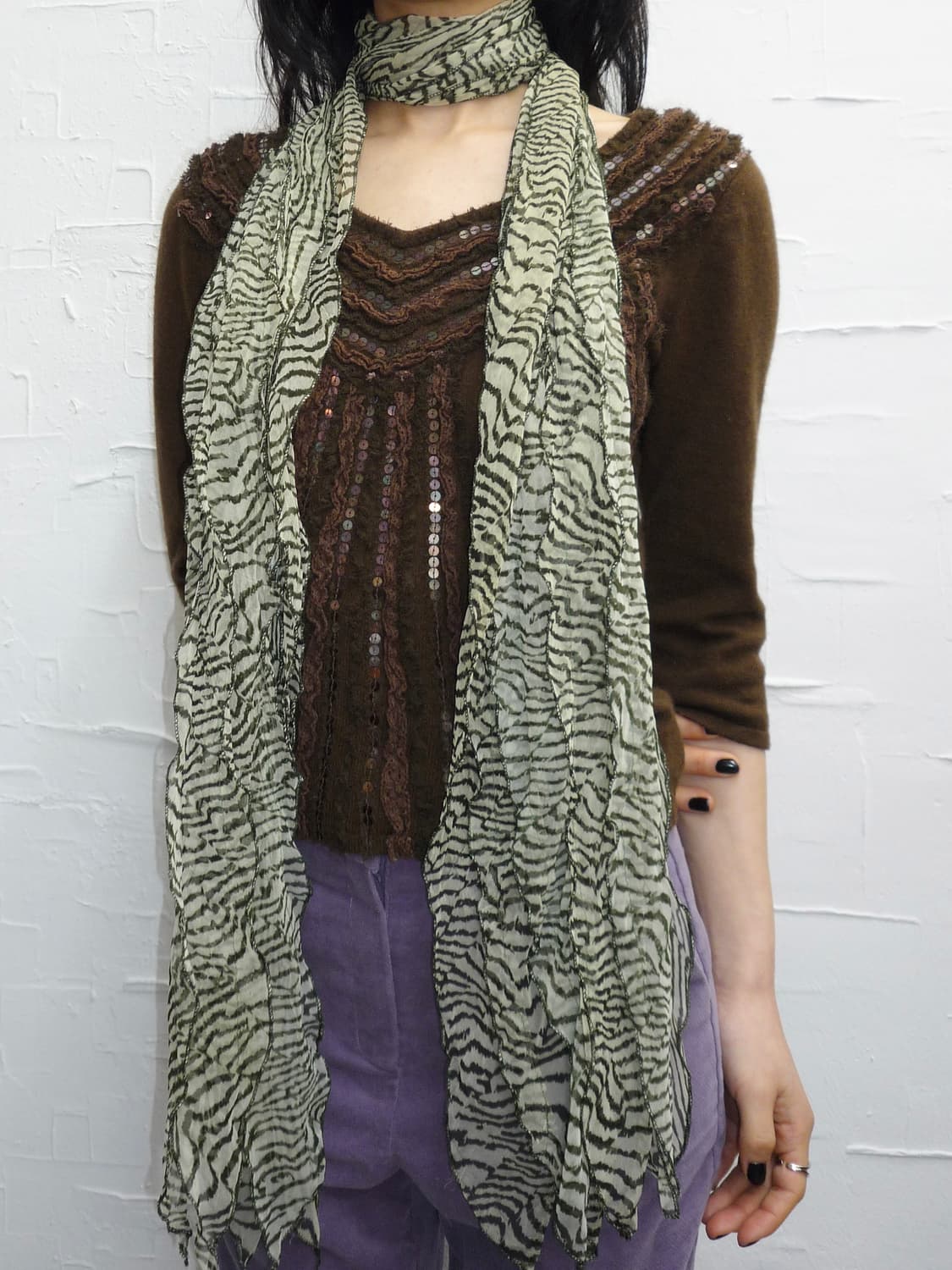 verdant marble scarf 상품이미지2