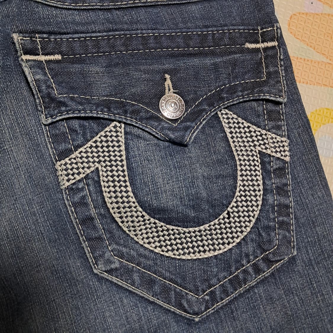 트루릴리젼 스트레이트 남성 청바지 31사이즈 상품이미지9