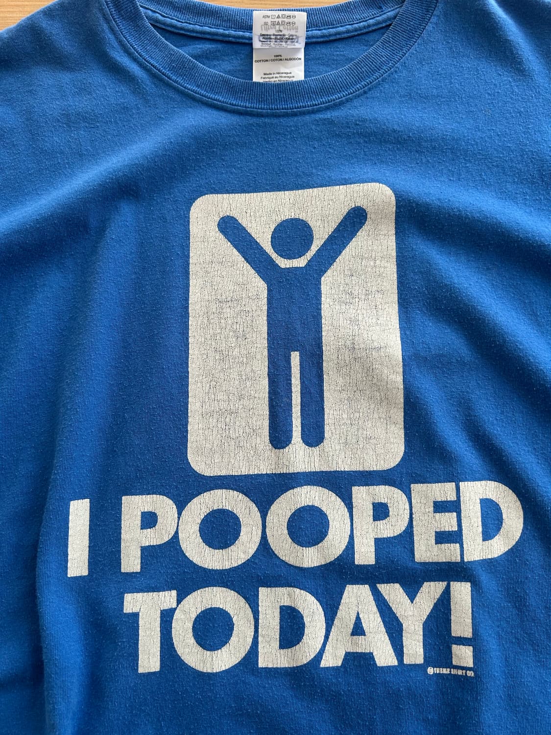 I pooped today! Funny Tee 상품이미지3
