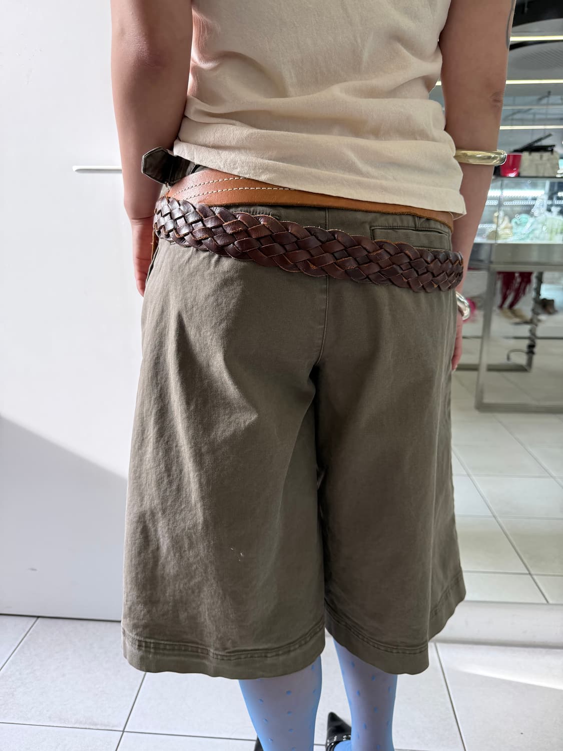 flare half pants 상품이미지3