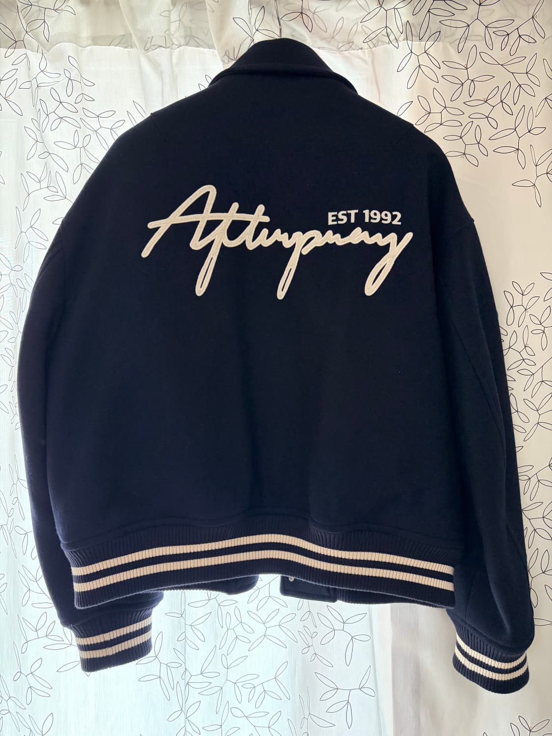 L) 애프터프레이 웨스턴 테디 블루종 네이비 상품이미지2