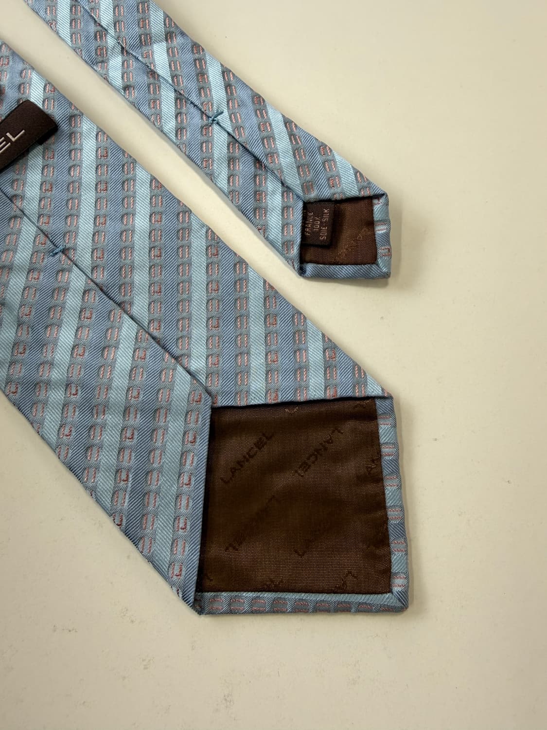 란셀(Lancel) 실크 넥타이 9cm 상품이미지5