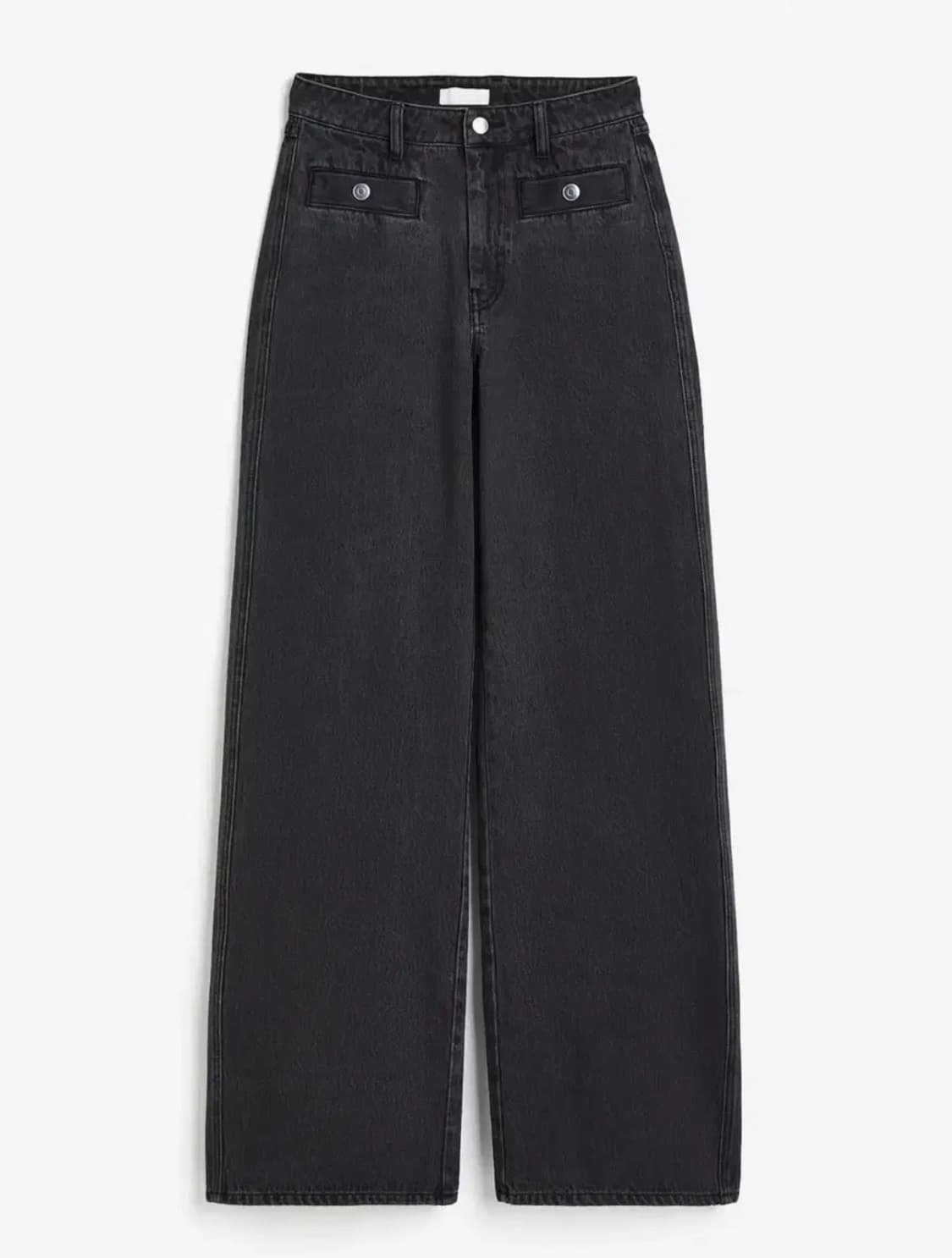 h&m 흑청 와이드 포켓 팬츠 34 상품이미지1