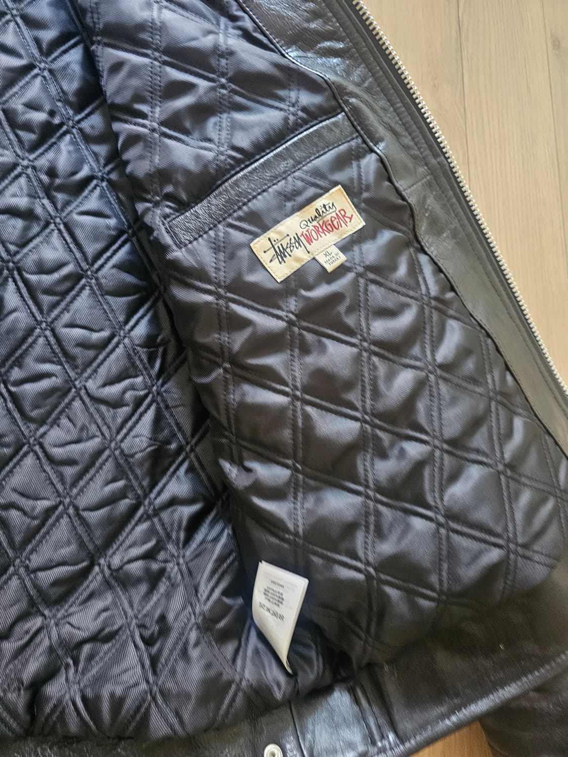 스투시 레더 개러지 자켓 XL 상품이미지2