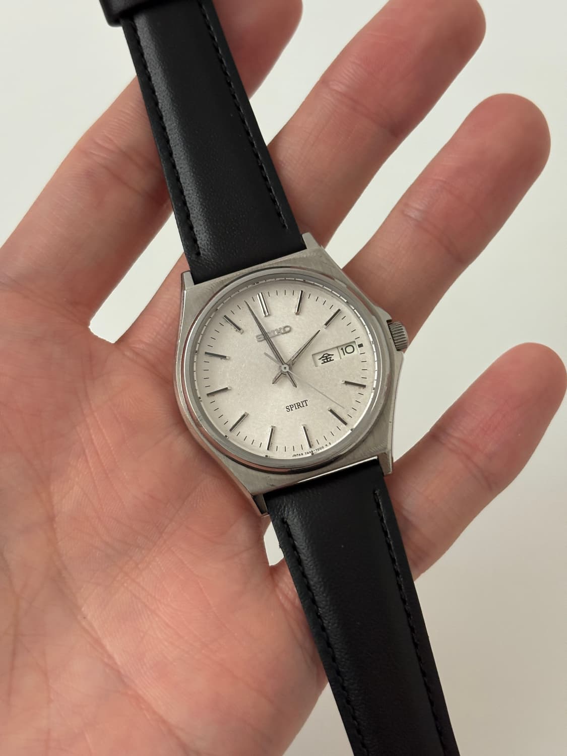 1990s Snowflake Dial Silver Quartz 상품이미지1