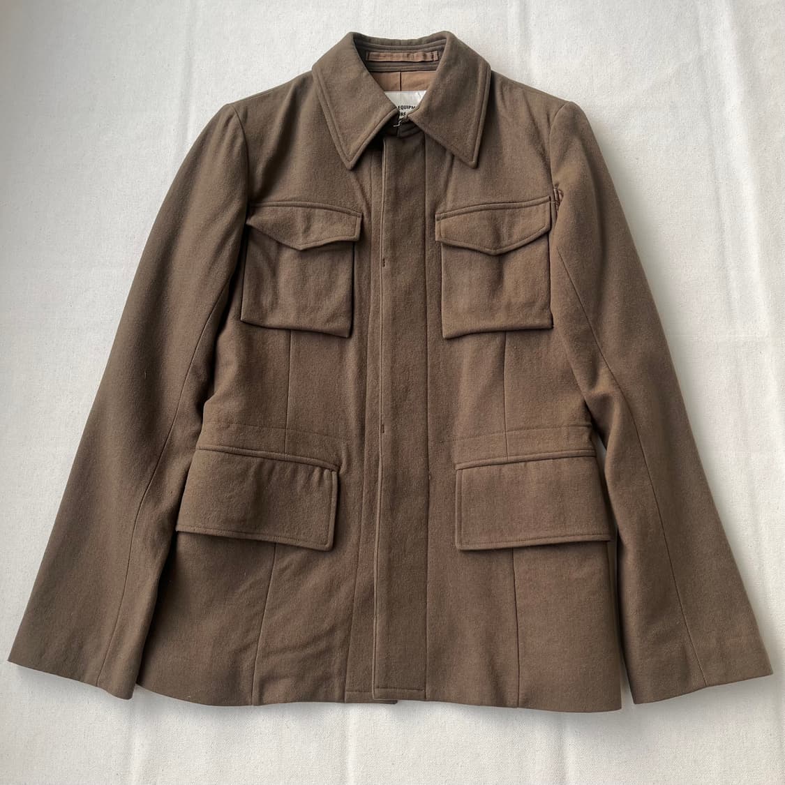 주카 울 밀리터리 사파리 자켓 / 4포켓 상품이미지1