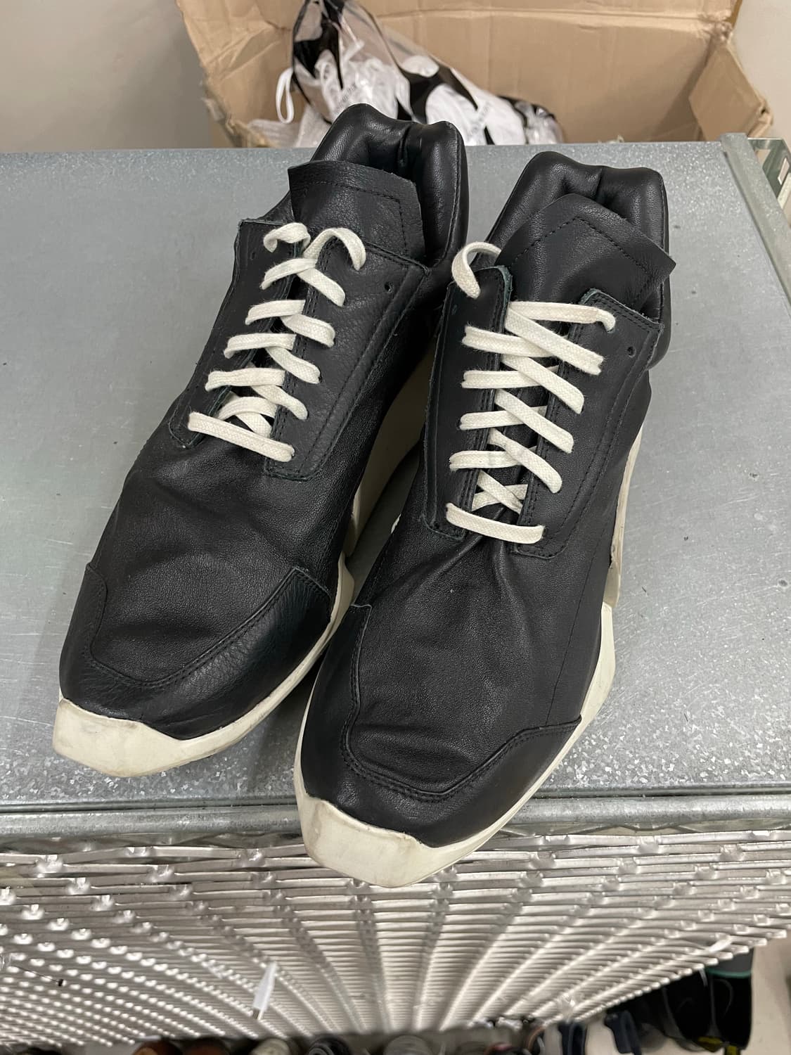 아디다스X릭오웬스 레벨 러너 부스트 블랙 260 (gr-4578) 상품이미지2