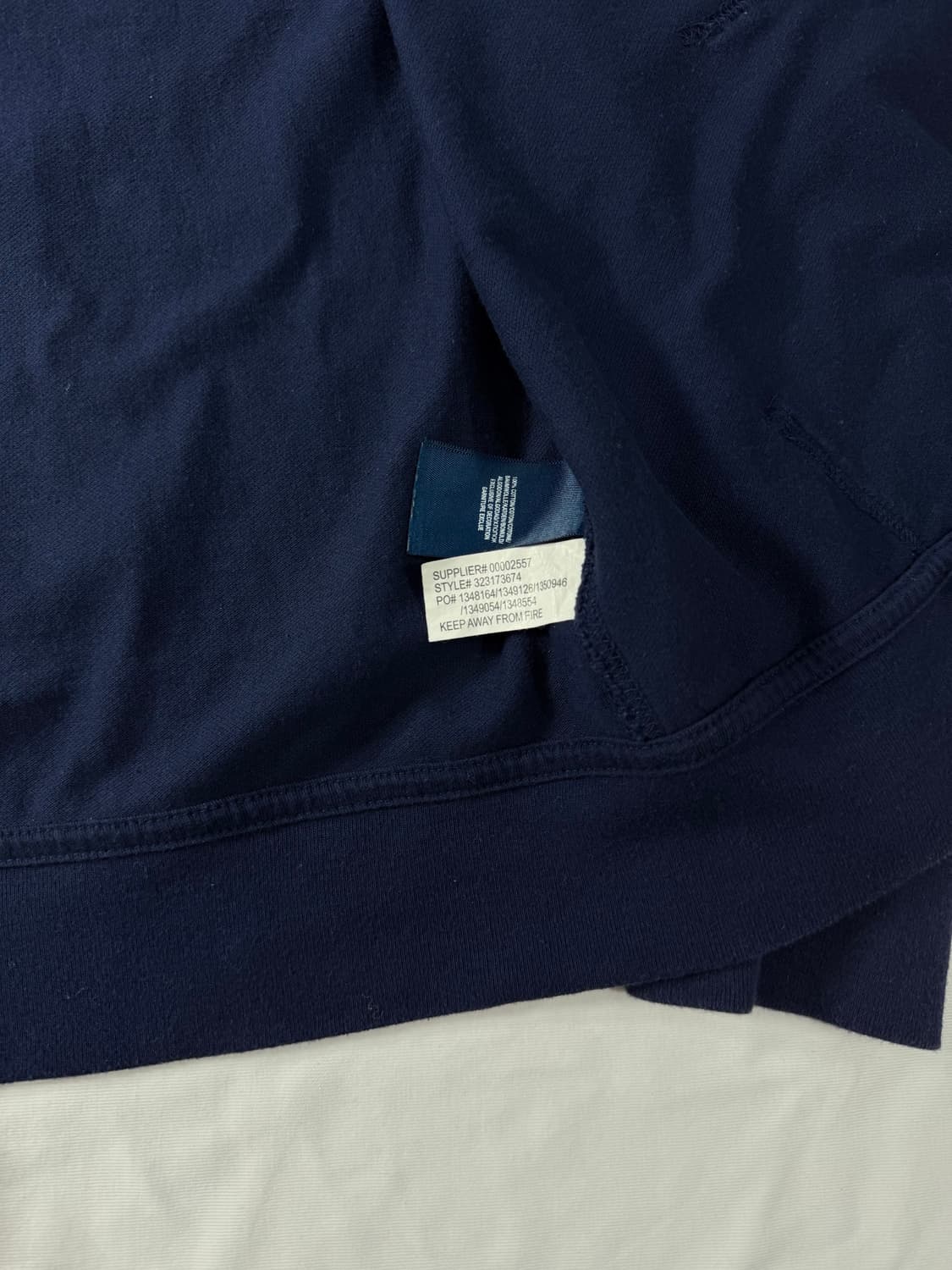 폴로 랄프로렌 빅포니 후드집업 네이비오렌지 상품이미지7