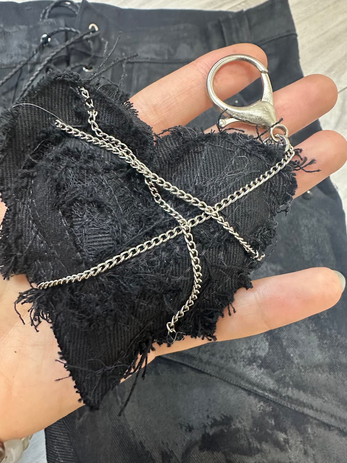 체인 하트 키링 상품이미지1