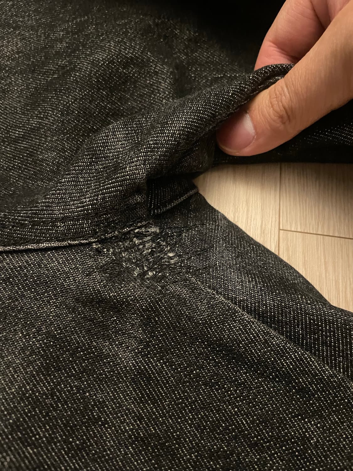 [1] 브라운야드 레귤러데님 블랙 상품이미지5