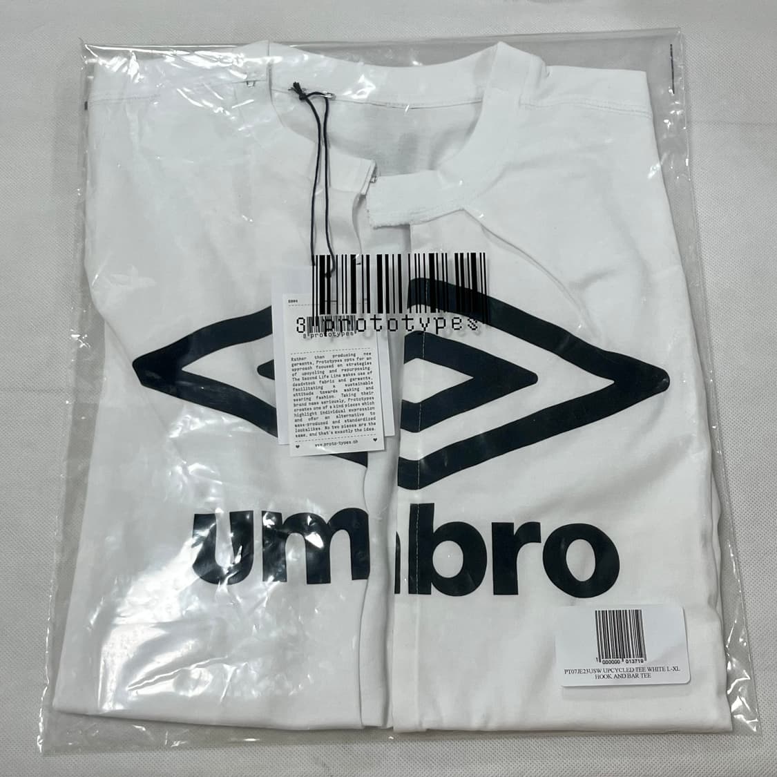 [L/XL]프로토타입스 25ss HOOK AND BAR 티셔츠 상품이미지5