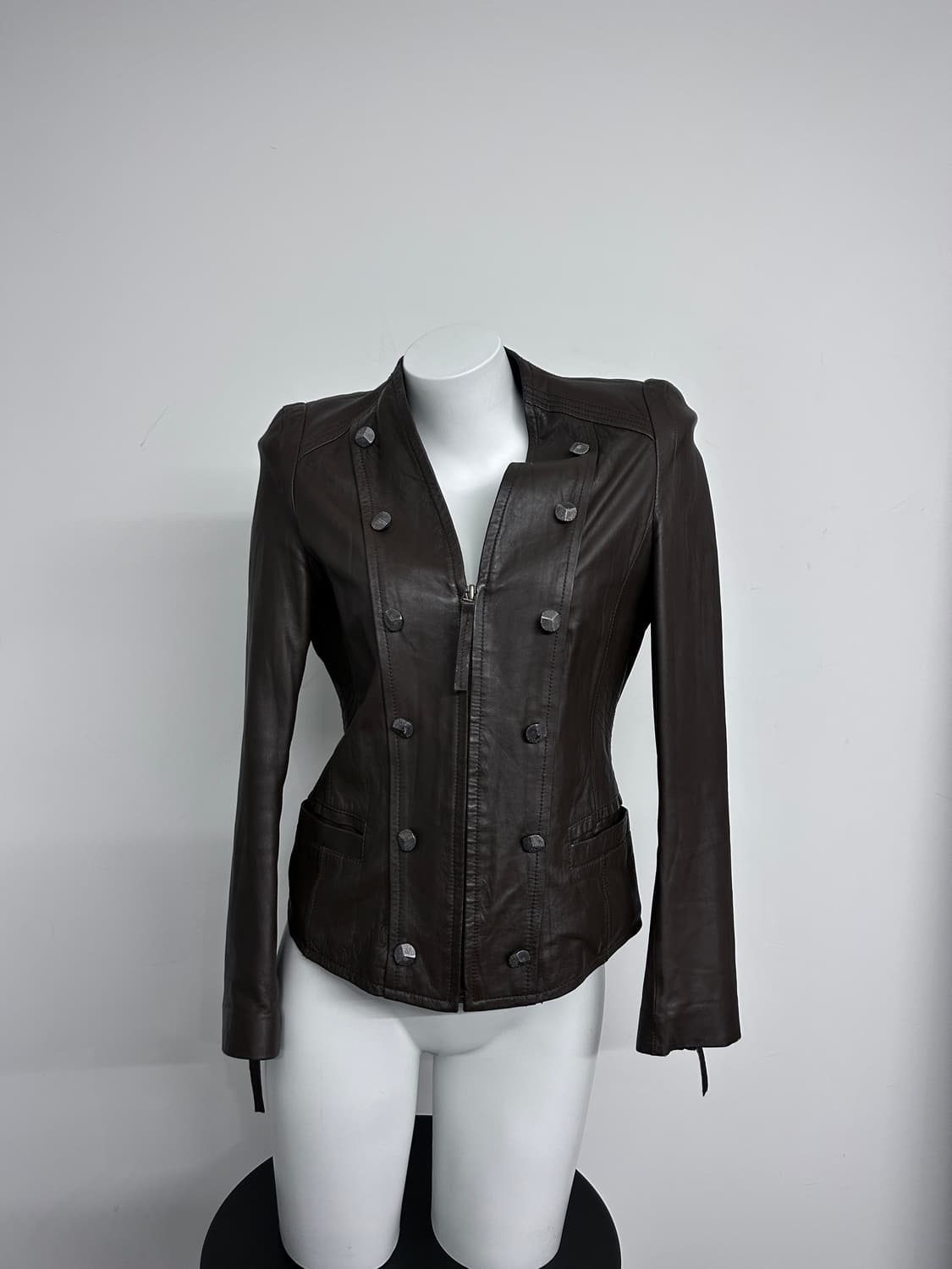 나폴레옹 레더 집업 자켓 상품이미지4