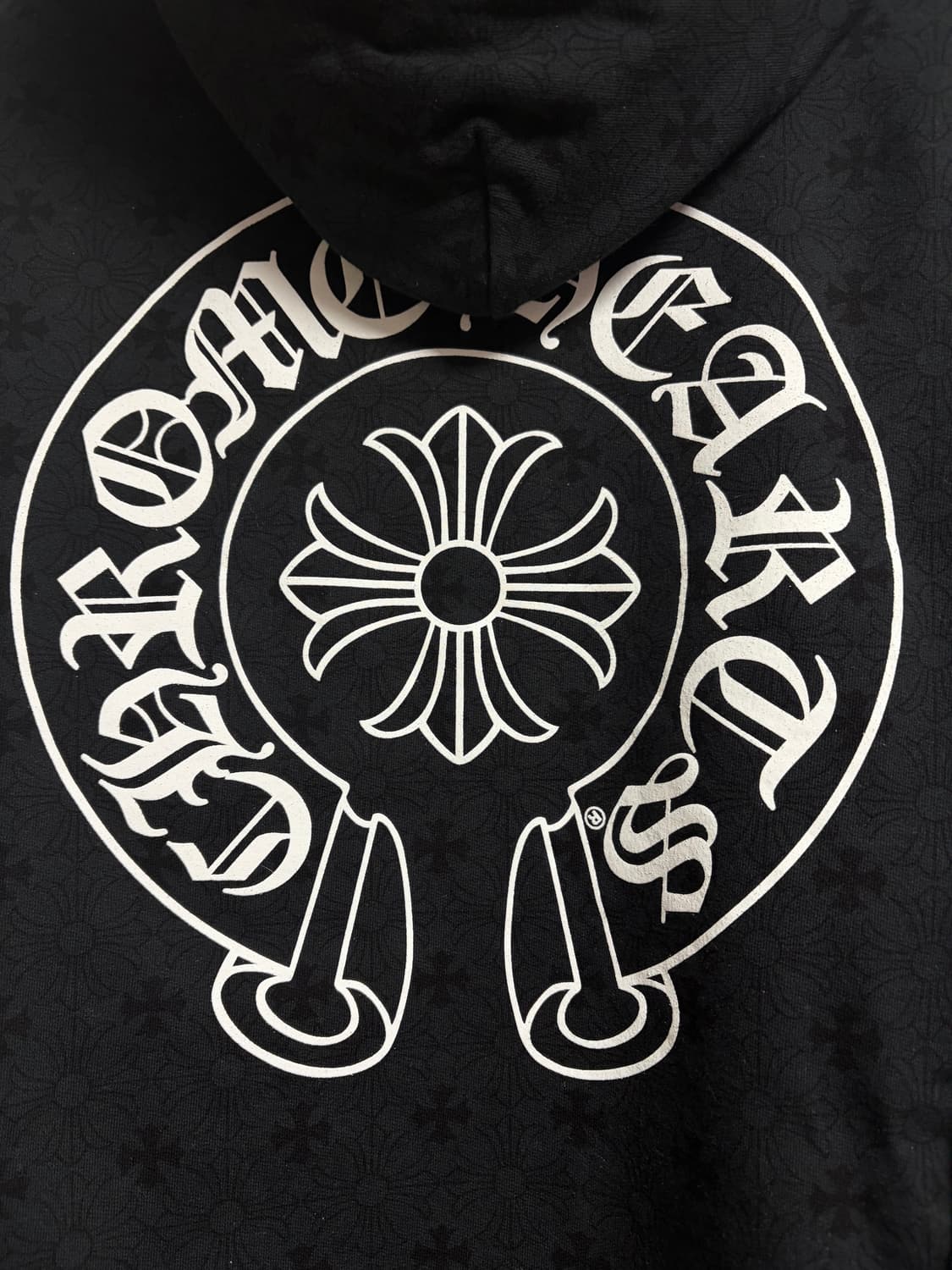 크롬하츠 플러스 올오버 모노그램 홀스슈 후드 M 상품이미지3