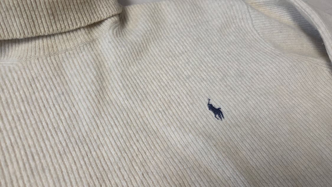 폴로 랄프로렌 골지  터틀넥 니트 상품이미지3