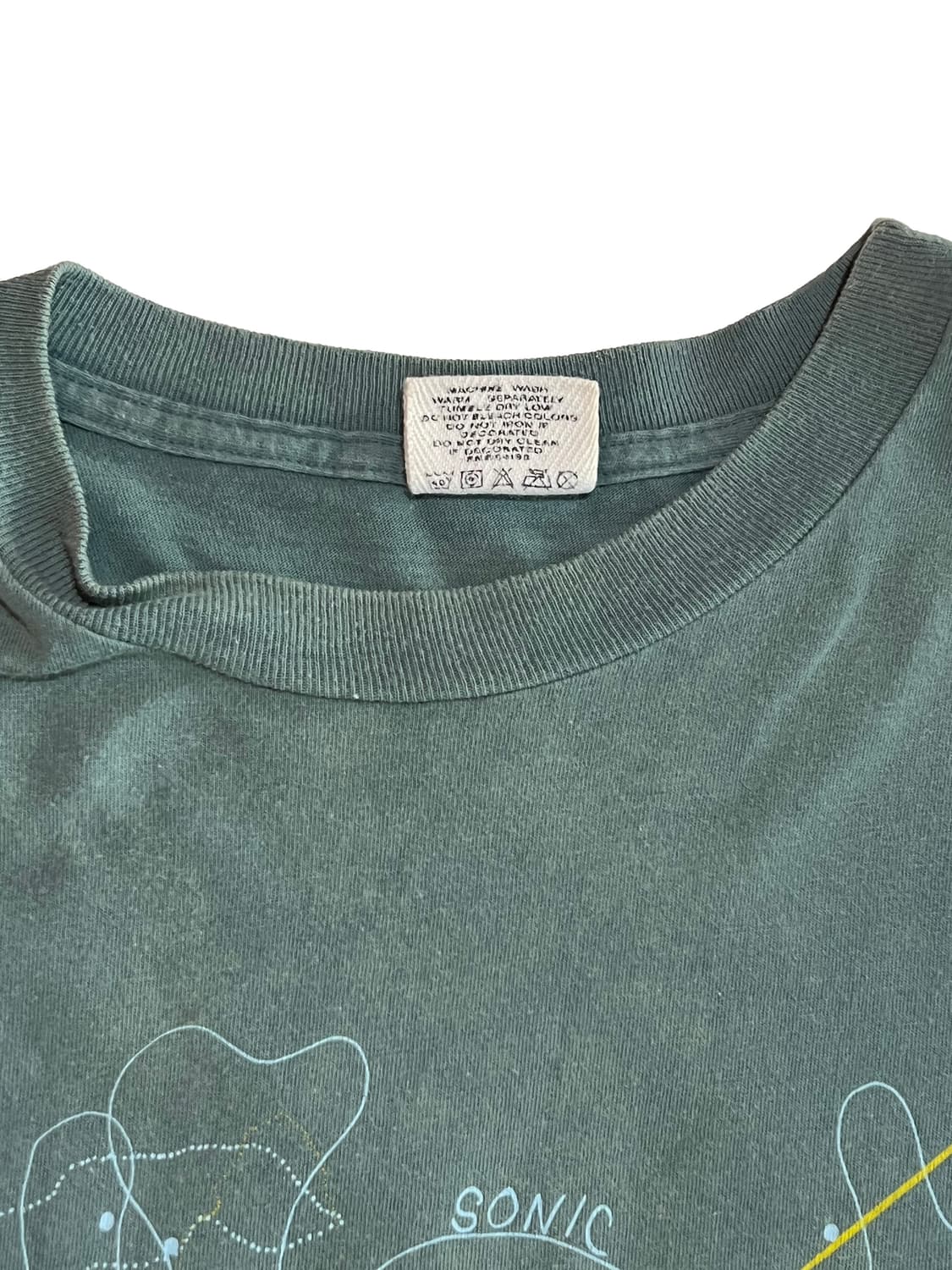 90s late 00s sonic youth green note shir 상품이미지4