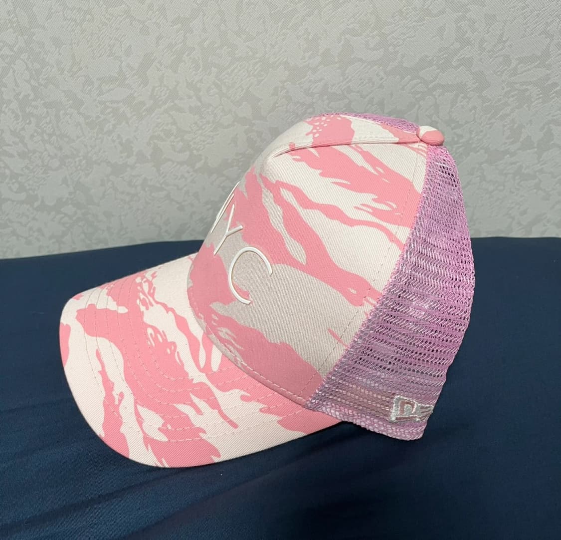 [New Era]뉴에라 메쉬 핑크 볼캡(새상품) 상품이미지3