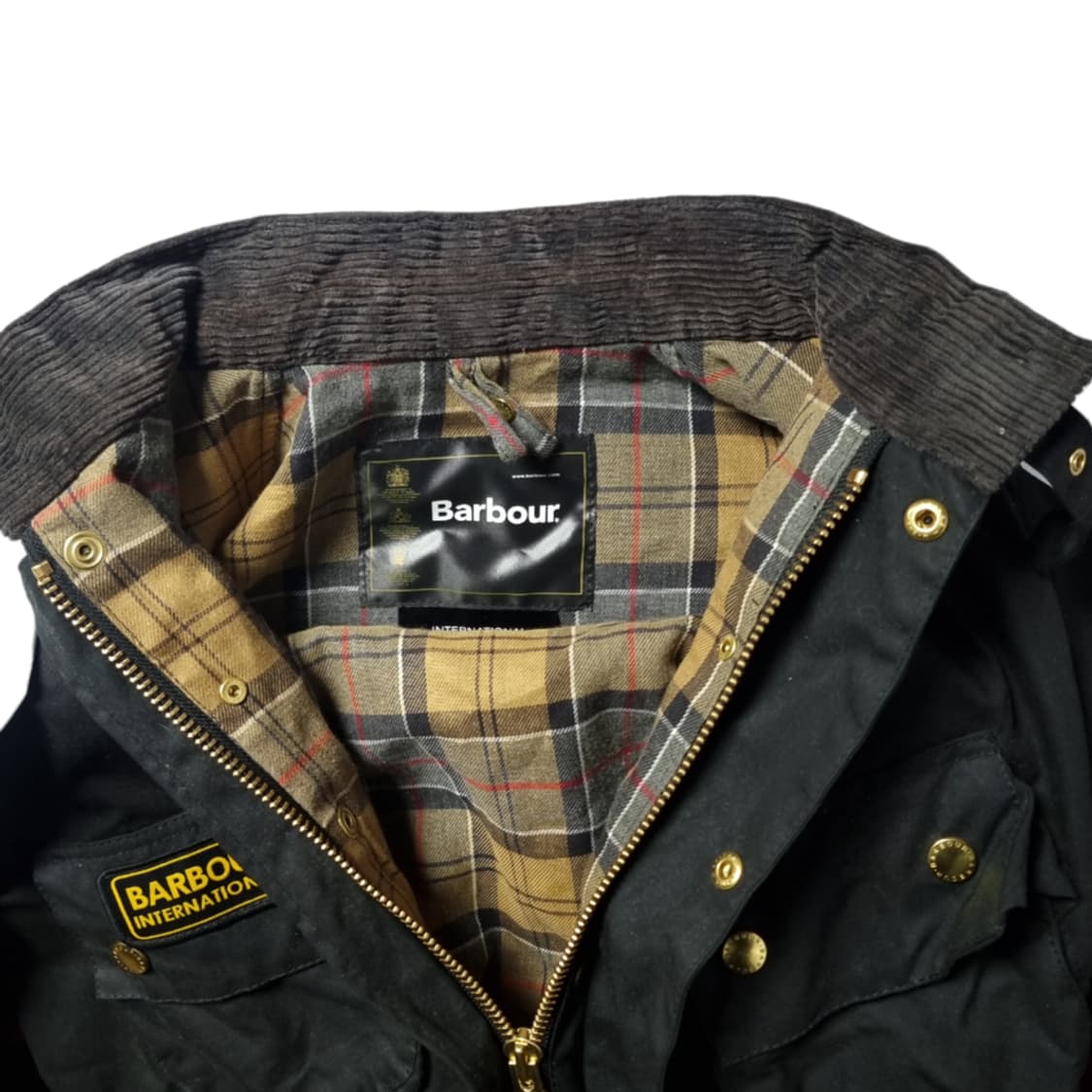 바버 인터내셔널 블랙 자켓 36 상품이미지3