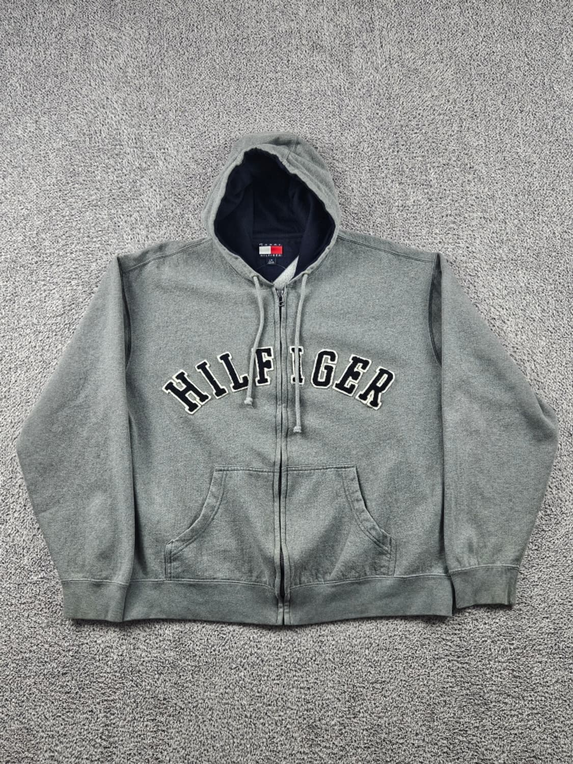 타미힐피거 부클 스펠아웃 스웻 후드집업 ( L ) / 11319 상품이미지2