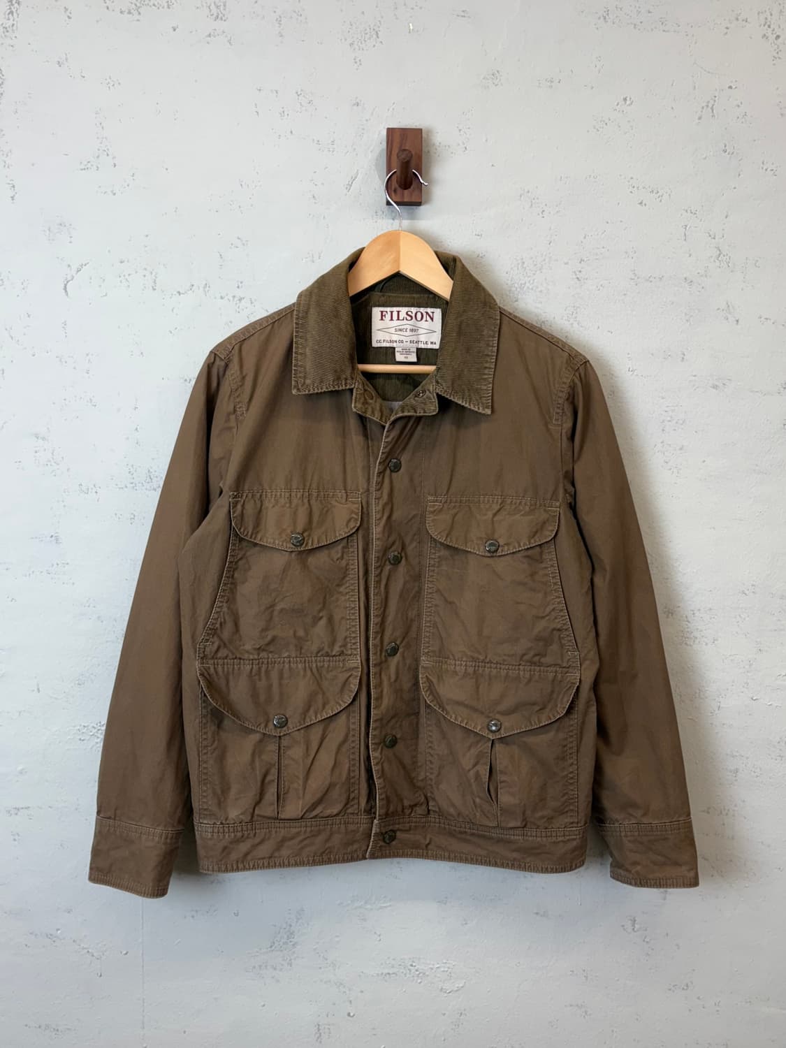 FILSON 필슨 라이트웨이트 브라운 포켓 자켓 상품이미지1