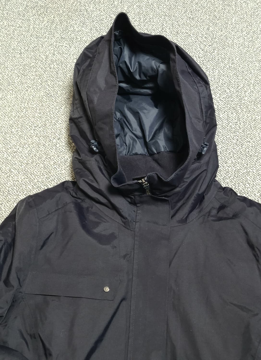 볼빅 브이닷  다운패딩 하프후드코트  여성  M 상품이미지2