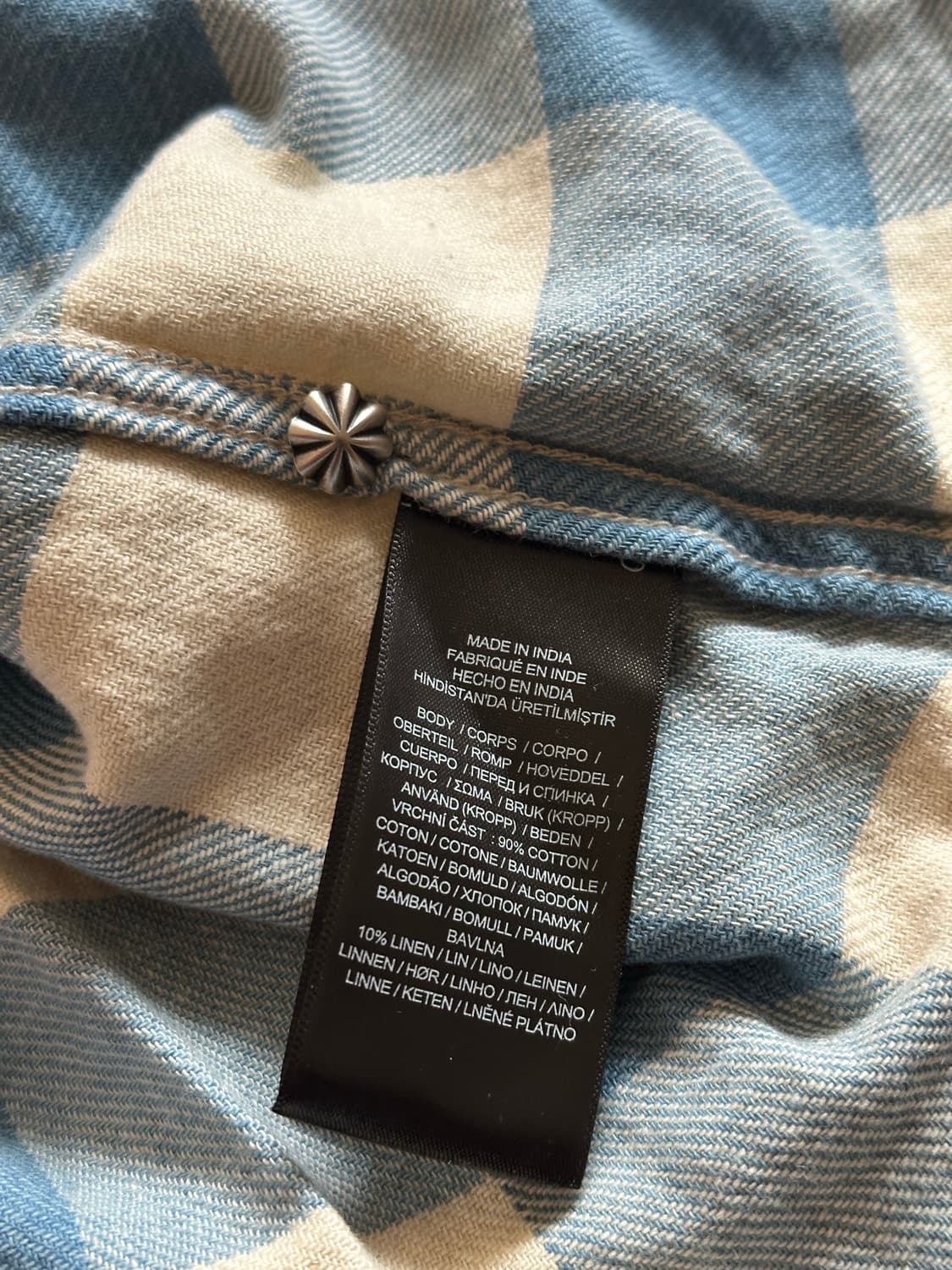 RRL 트윌 웨스턴 셔츠 새상품 M사이즈 상품이미지7