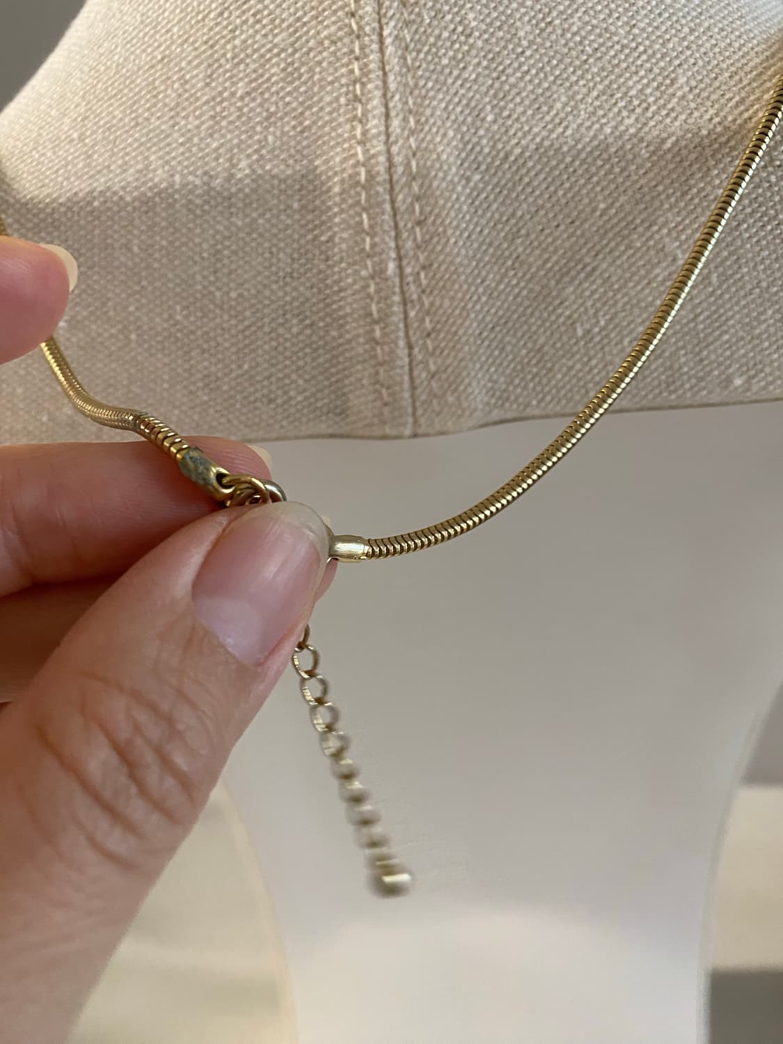 빈티지 로즈 골드 팬던트 목걸이 상품이미지7