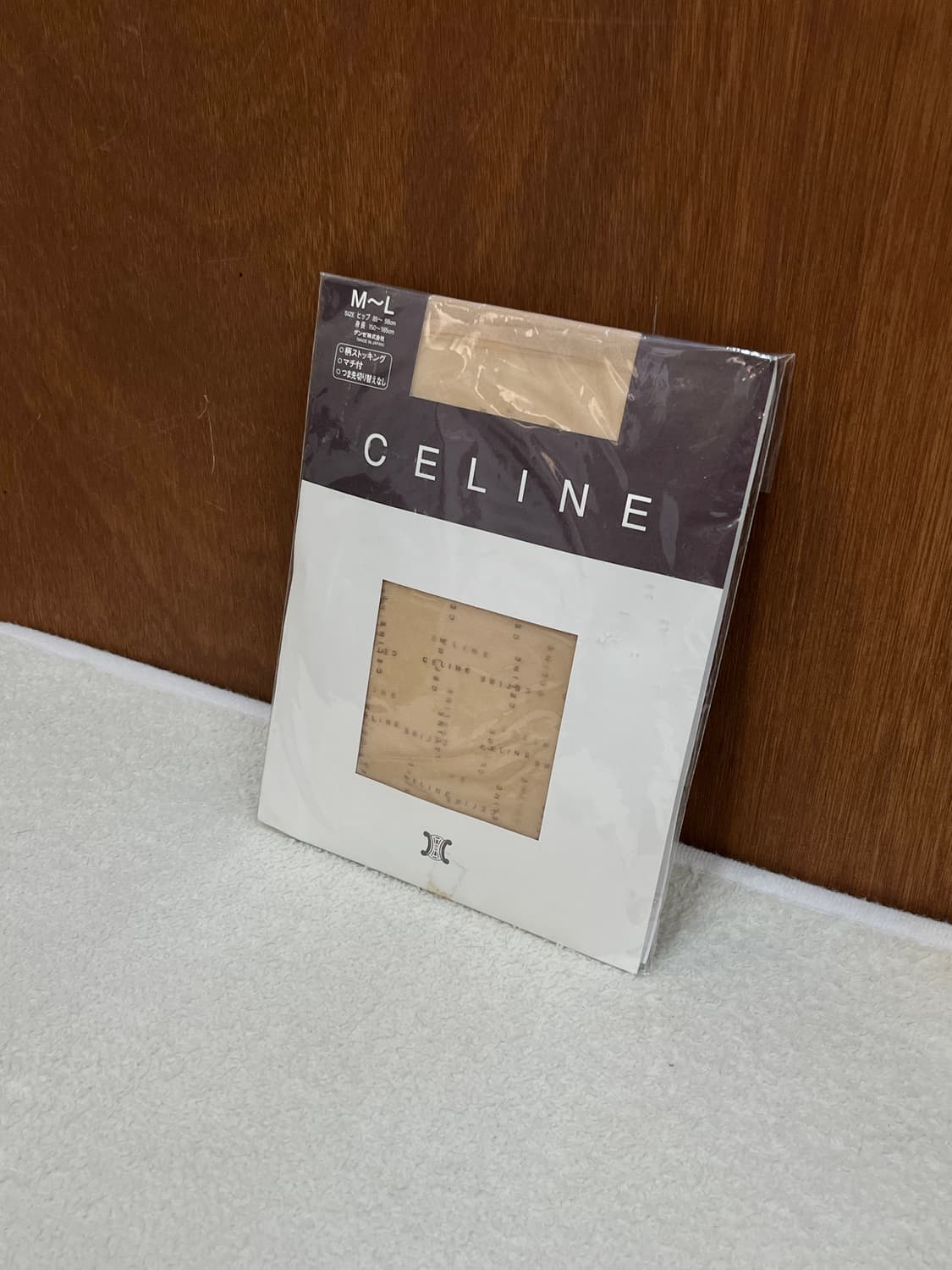 (Deadstock)Celine 셀린느 로고 스타킹 스킨 상품이미지2