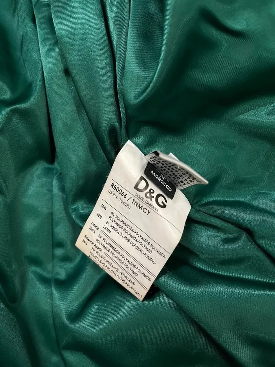 AW2007 Dloce & Gabbana Runway jacket 상품이미지7