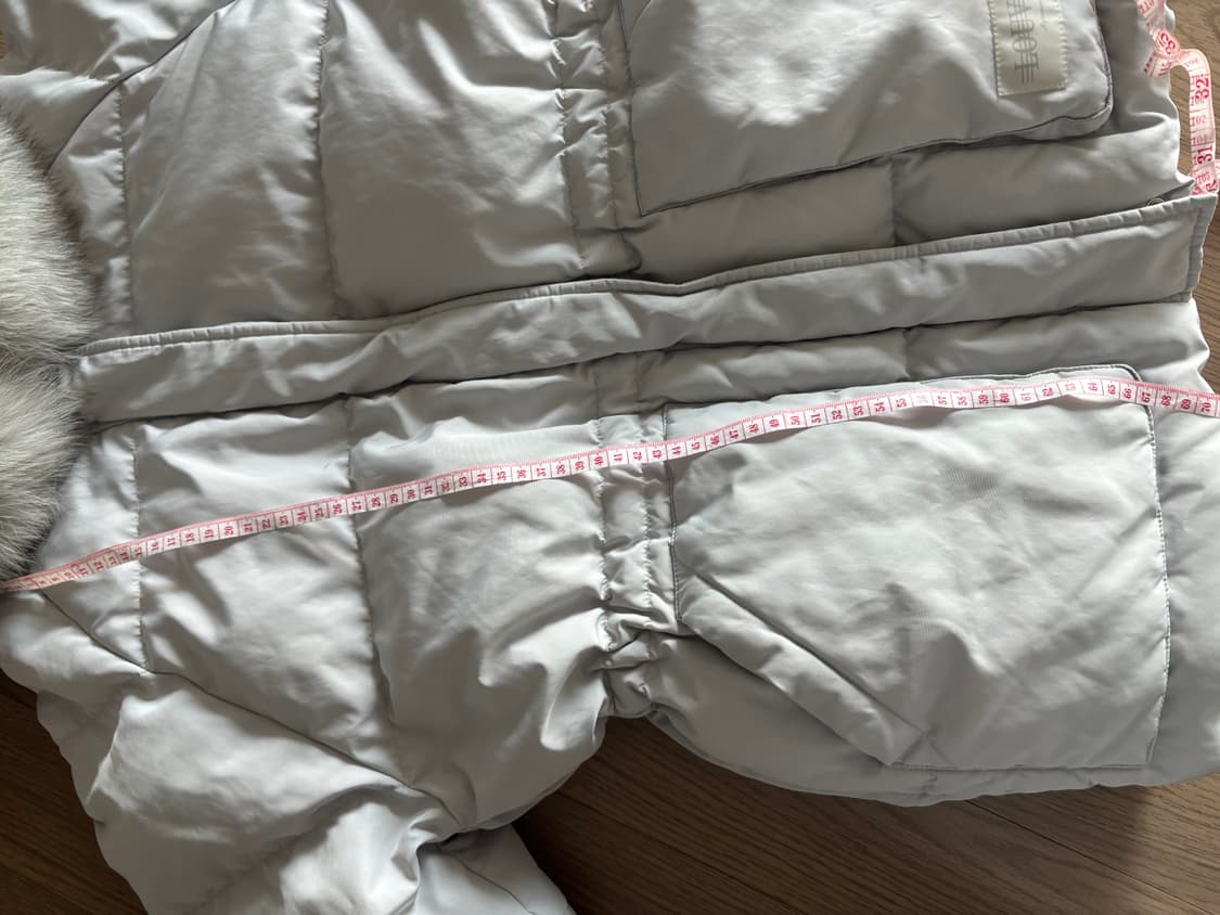 새상품급 온앤온 사가퍼 패딩 연그레이 55 상품이미지9