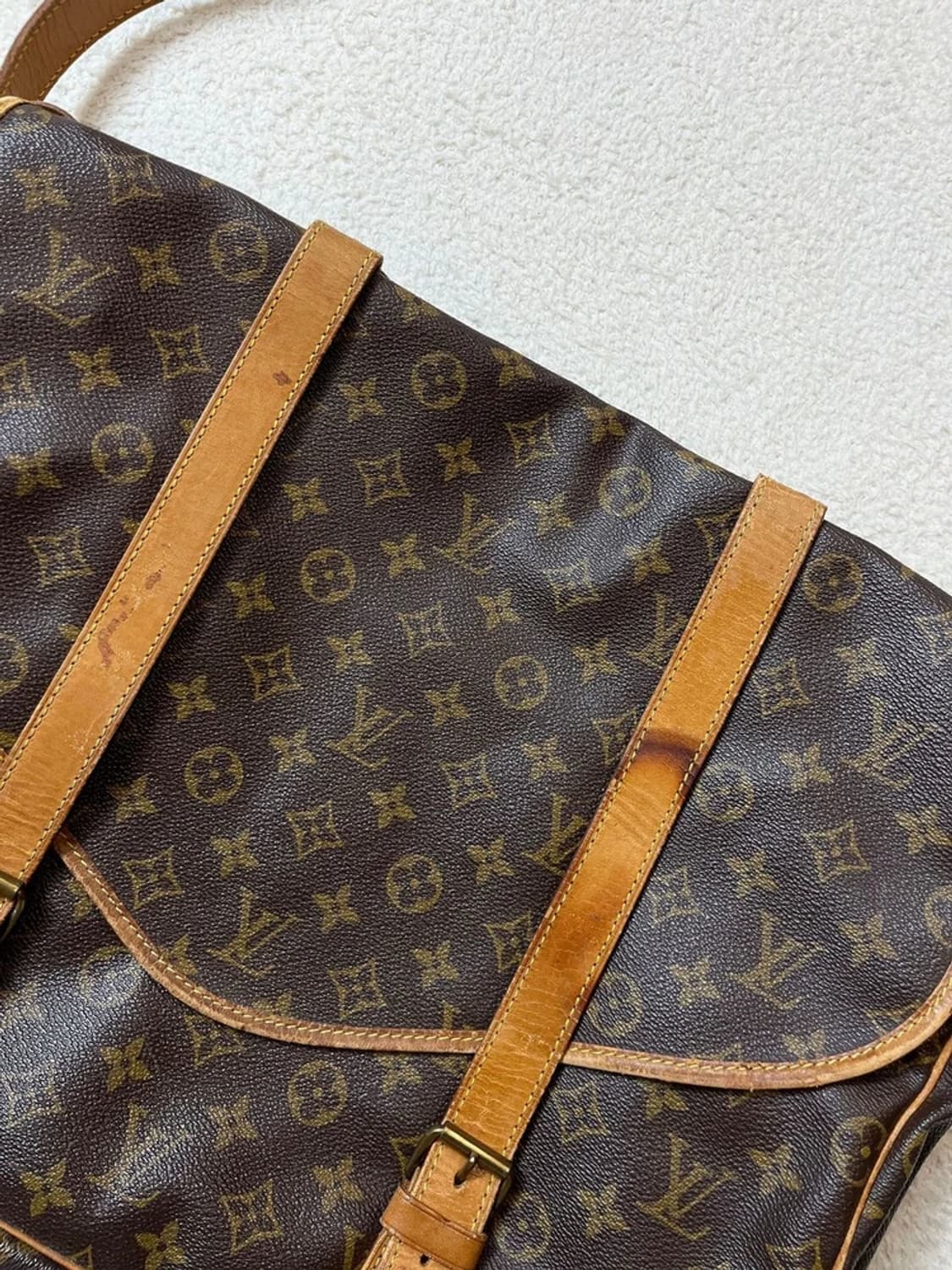 루이비통 옴므 1999 모노그램 쌍둥이 크로스백 A1713 상품이미지2