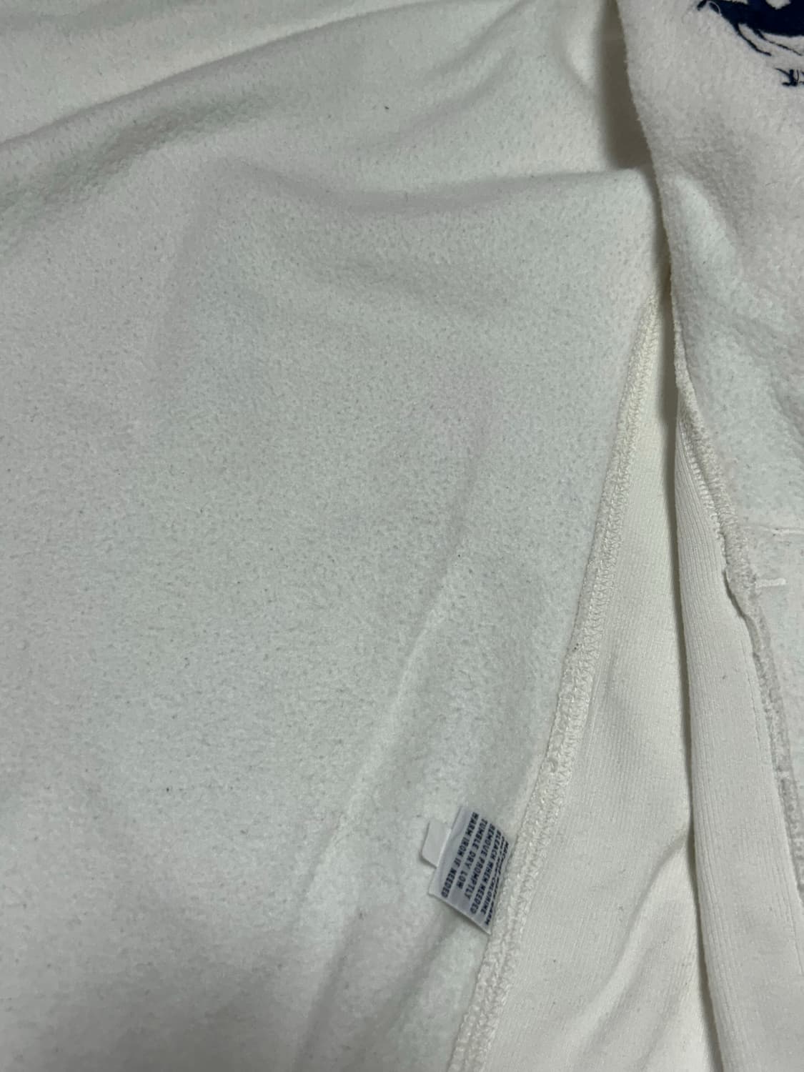 폴로 랄프로렌 화이트네이비 집업 면져지 상품이미지10