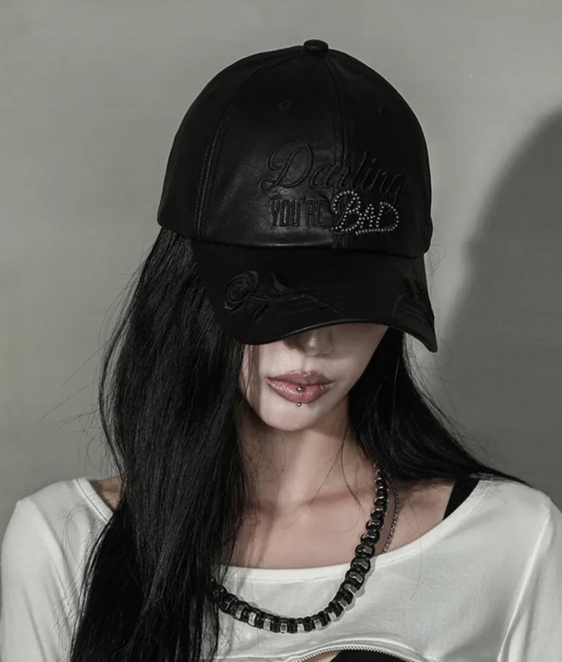 달링유어배드 DYB LEATHER BALL CAP 상품이미지1