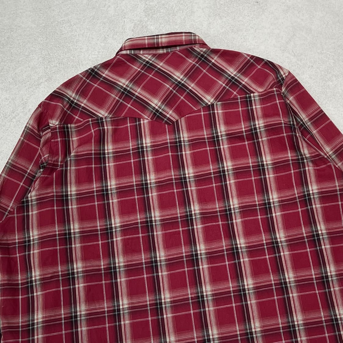 랭글러 웨스턴 체크셔츠 s10761 상품이미지4