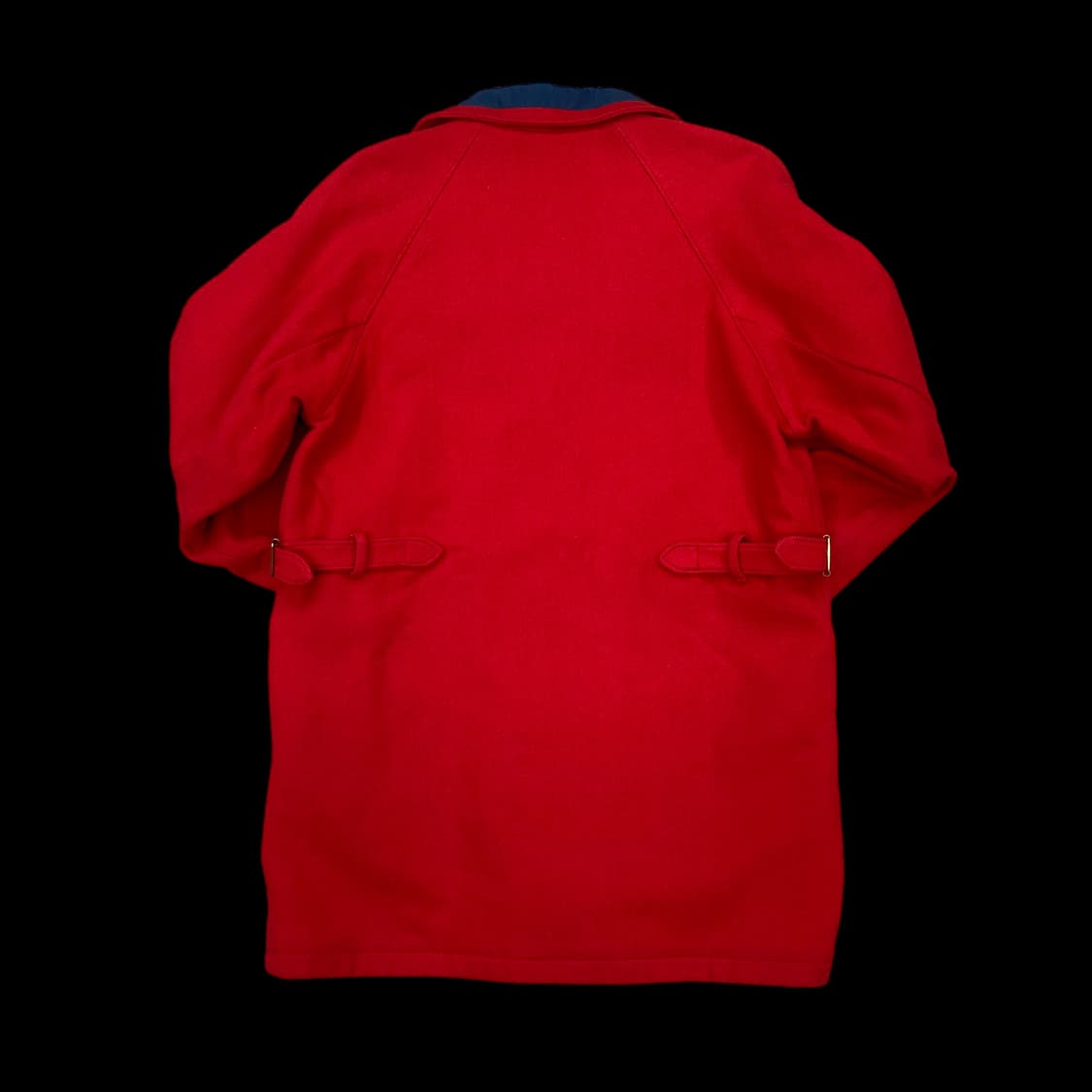 울리치 헤비울 레드 숄카라 코트 상품이미지3