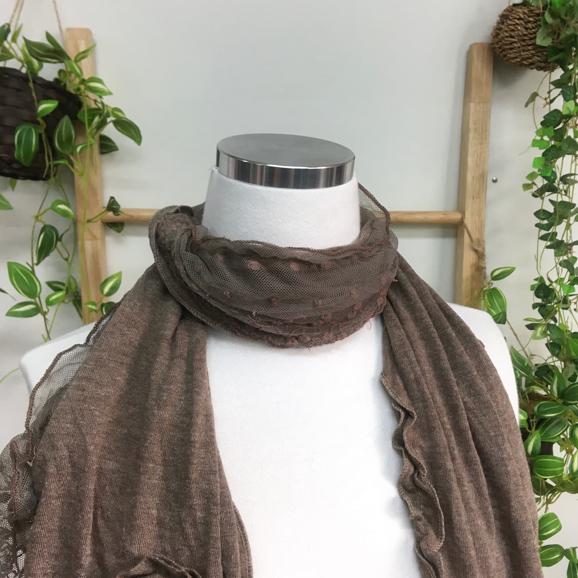 JPN/ 모리걸스카프 모리룩스카프 오리엔탈스카프 레이스스카프 상품이미지4